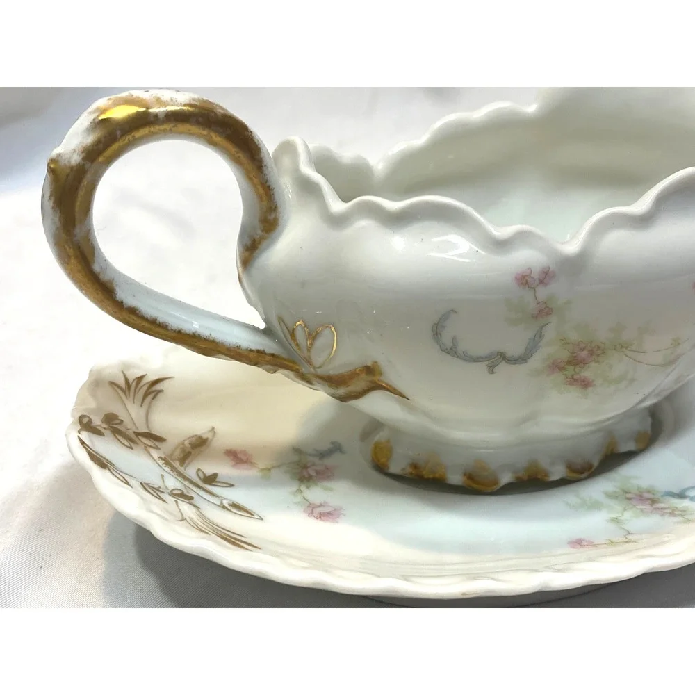 Haviland Schleiger Limoges France Gravy with Underplate